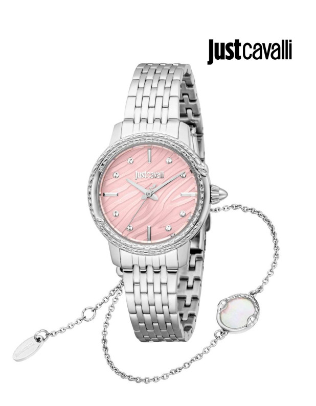Just Cavalli Ladies Watch with Bracelet